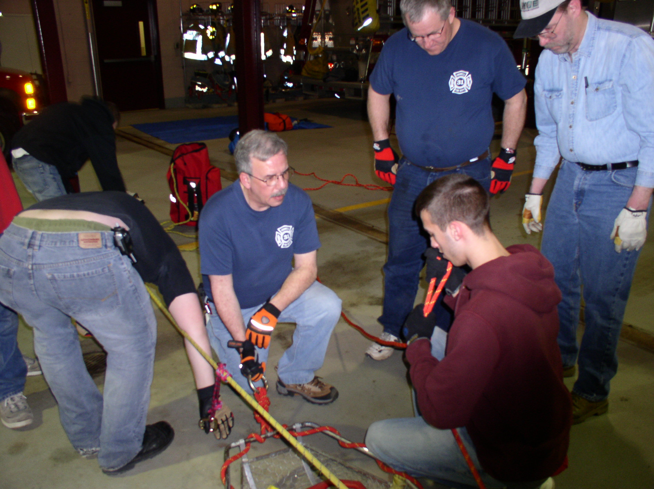 03-16-05  Training - Rope Rescue